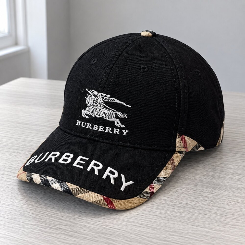 Burberry Vintage Check Baseball Cap - Picture 4 of 6